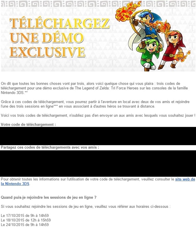 Démo Tri Force Heroes exemple code