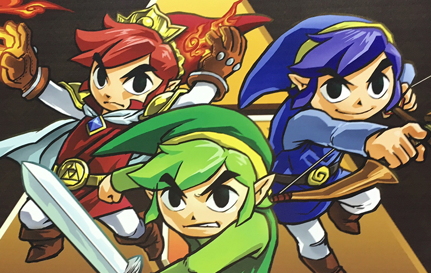 The Legend of Zelda Tri Force Heroes costume et lets play 2