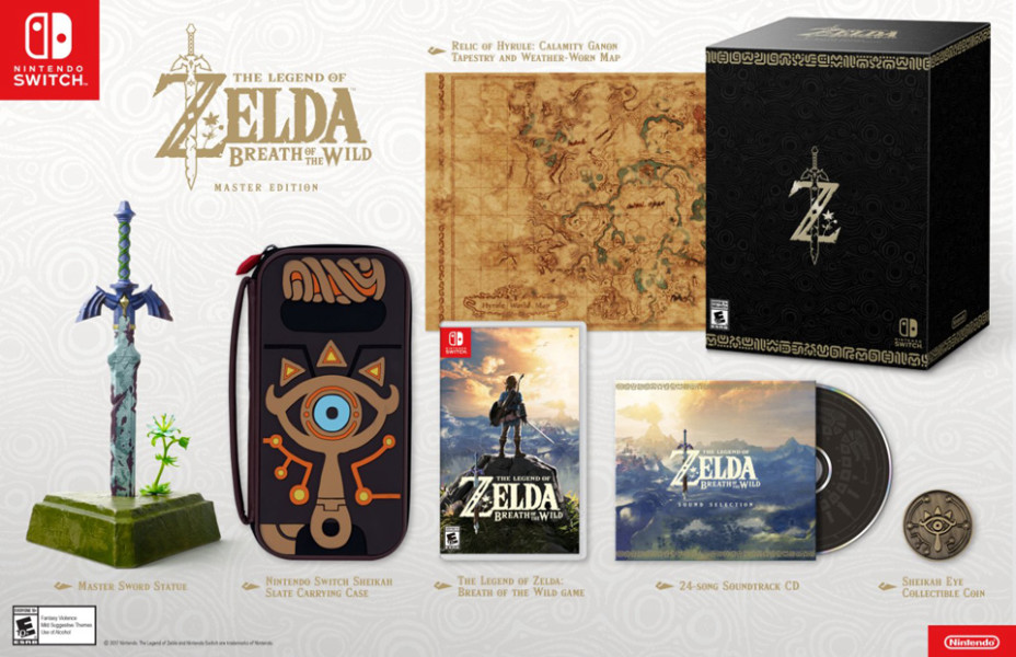 Nintendo Switch Les Editions Limitees Amiibo Speciaux De Zelda Breath Of The Wild Gamersnine